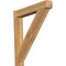 Ekena Millwork Traditional Arts & Crafts Rough Sawn Outlooker, Western Red Cedar, 8"W x 48"D x 48"H OUT08X48X48TRA03RWR - alternate 1